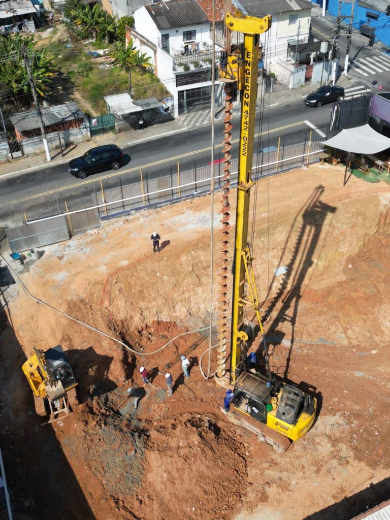 Estaca Hélice Contínua Monitorada