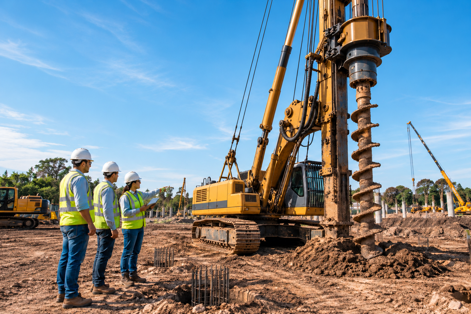 Blog 3 Equipamentos próprios em fundações: como isso impacta prazo, controle e produtividade da obra?